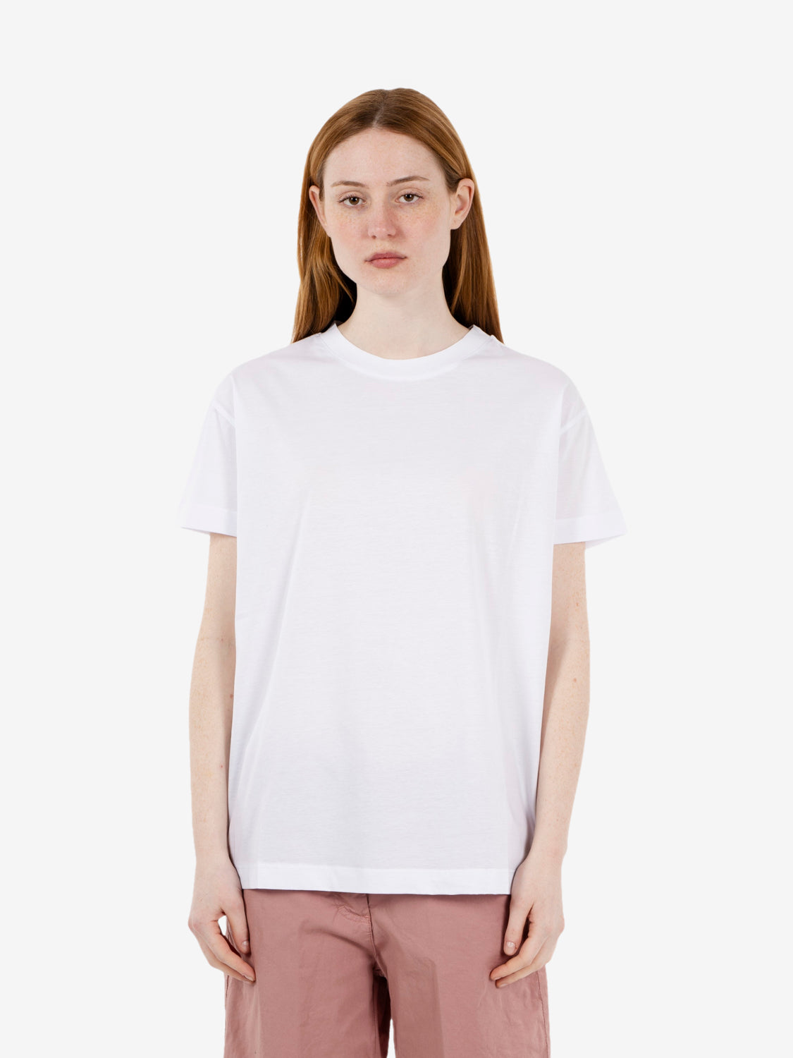 Oversized white T-shirt