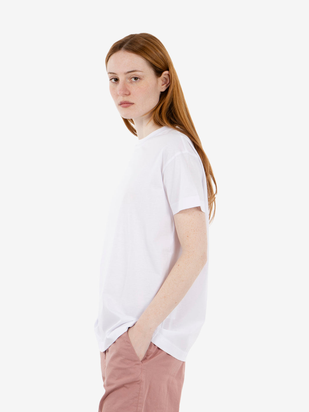 Oversized white T-shirt