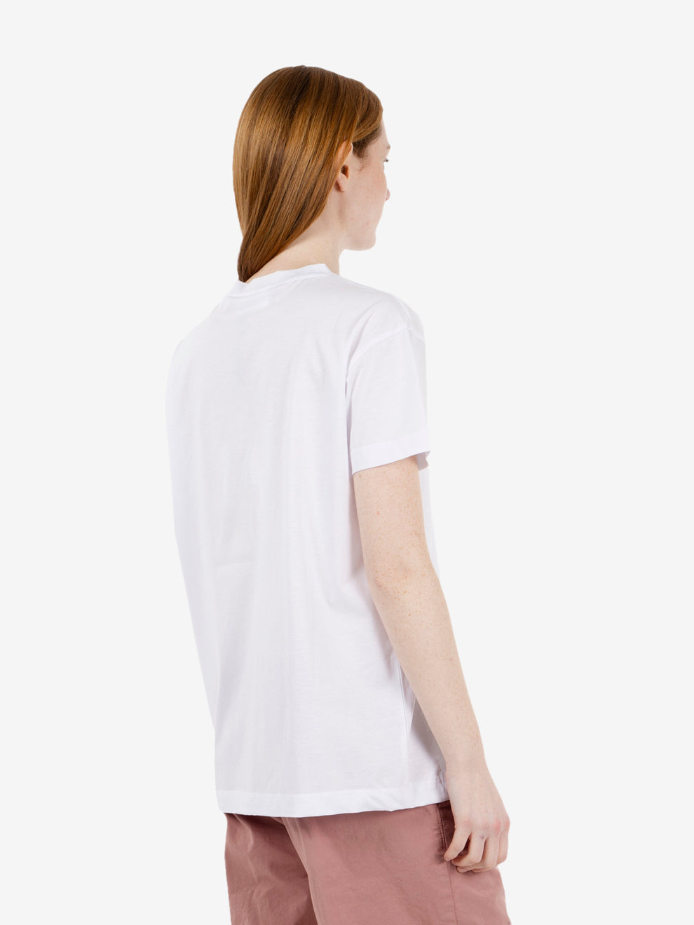 Oversized white T-shirt