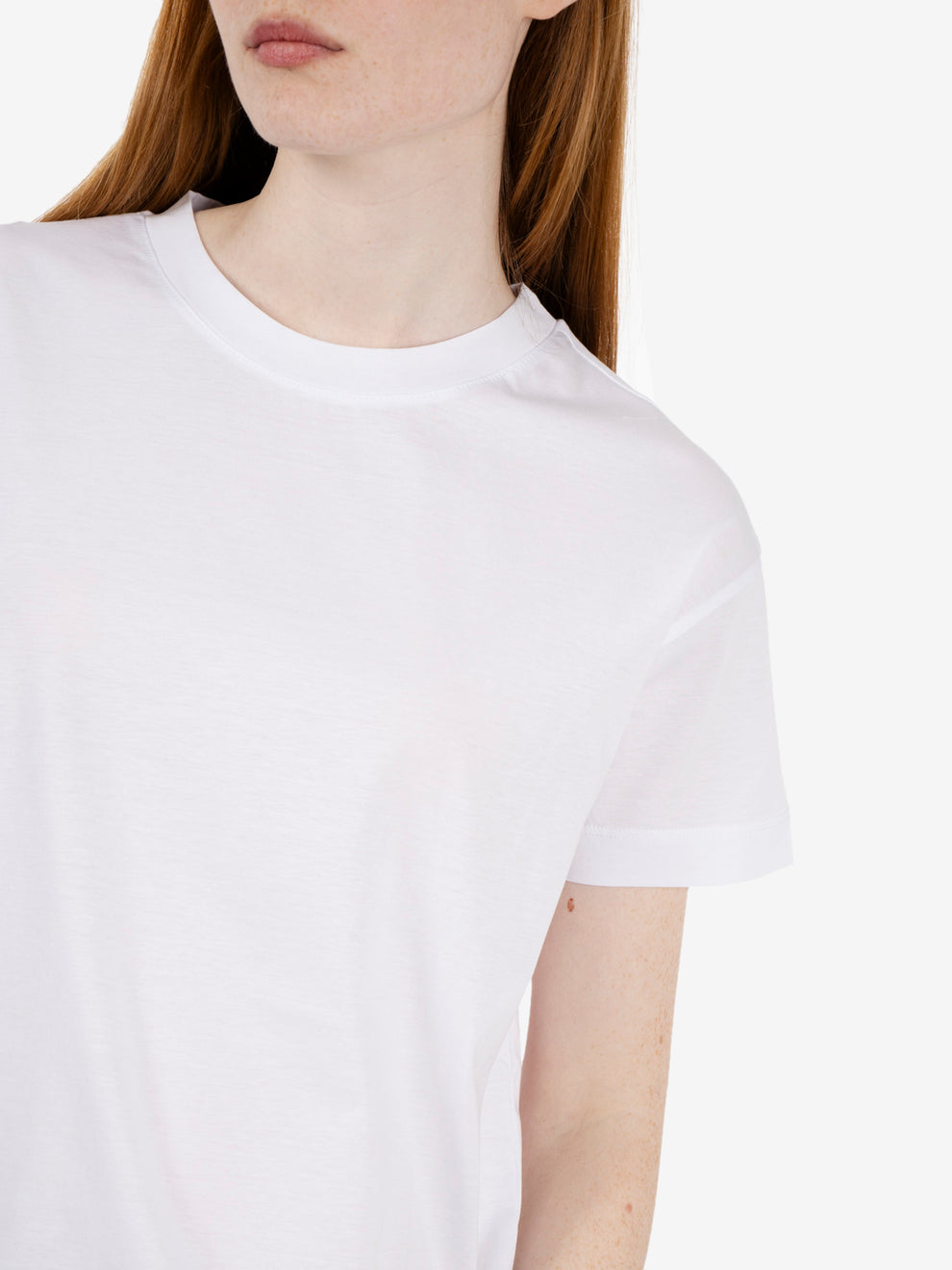 Oversized white T-shirt