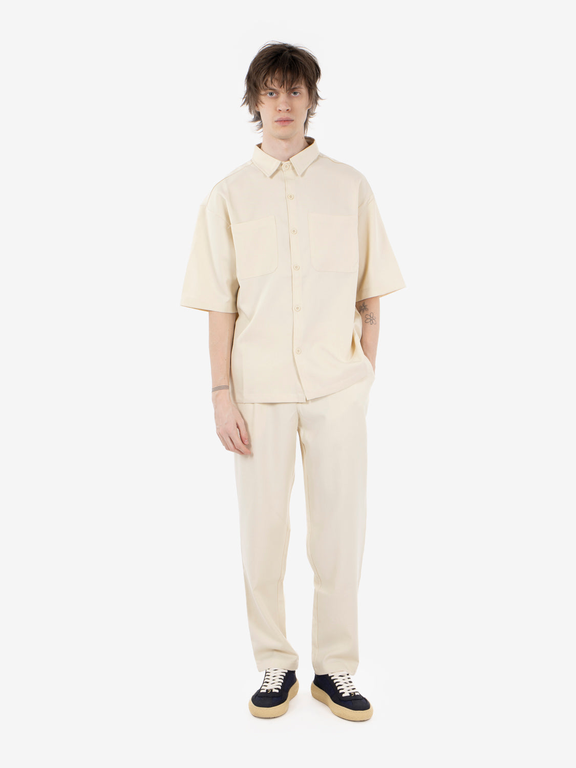 Overshirt regular ecru