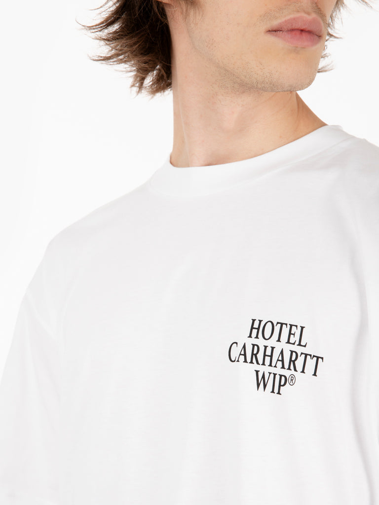 Carhartt WIP - S/S Hotel keys t-shirt white / black