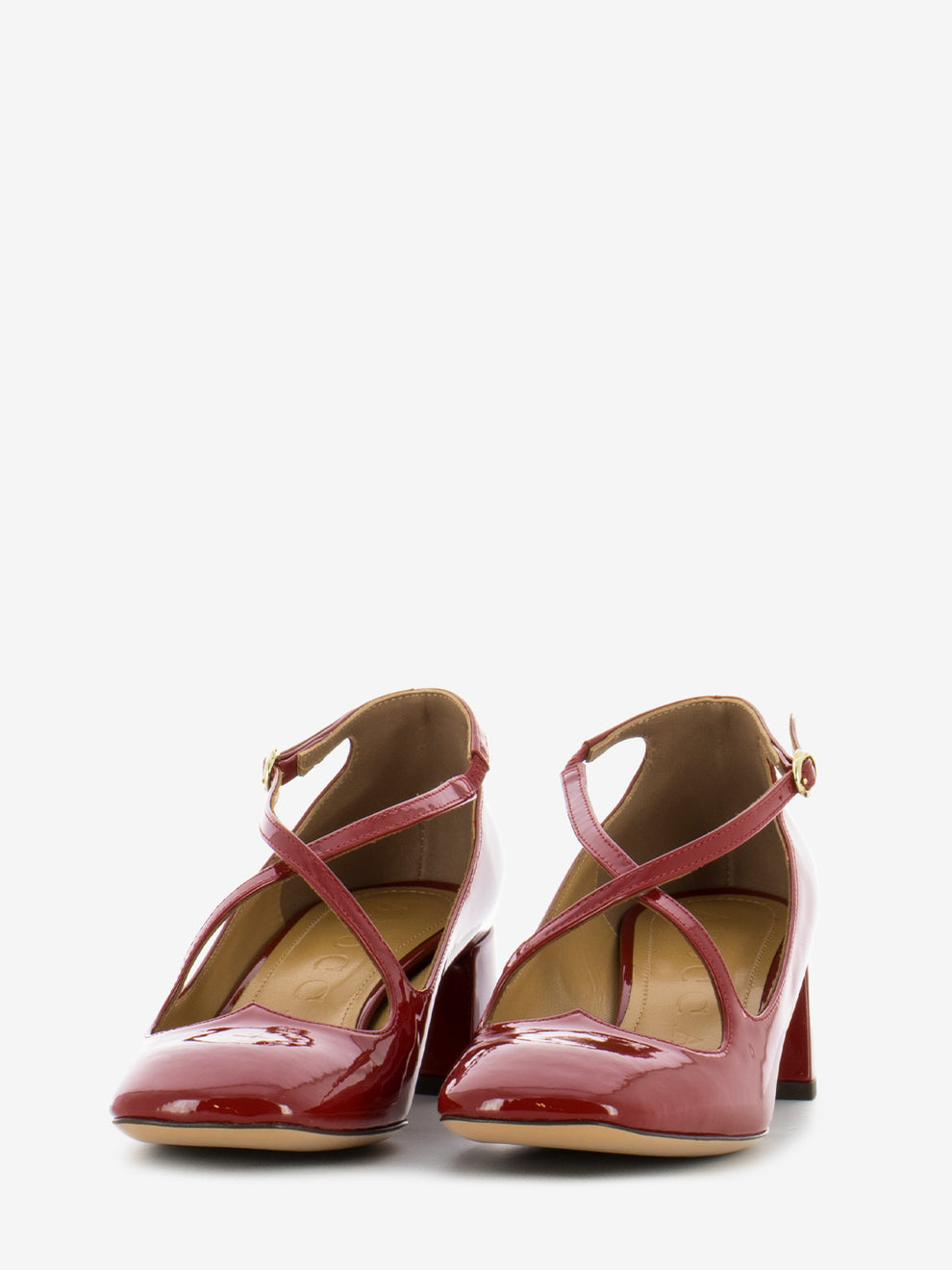 Garnet Cross Strap Shoe