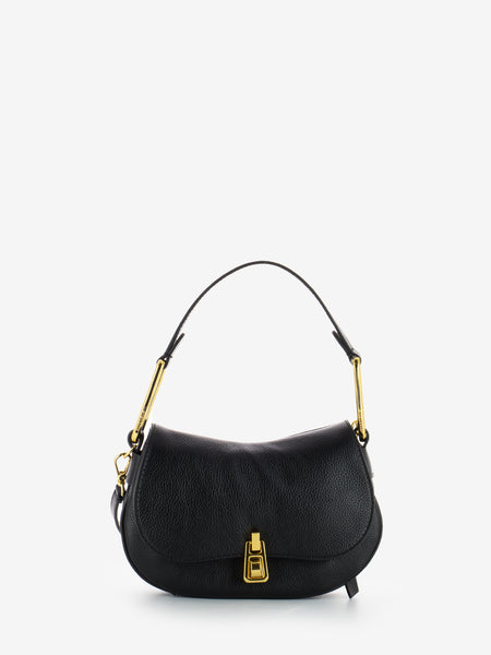 Borsa a mano Magie leather black