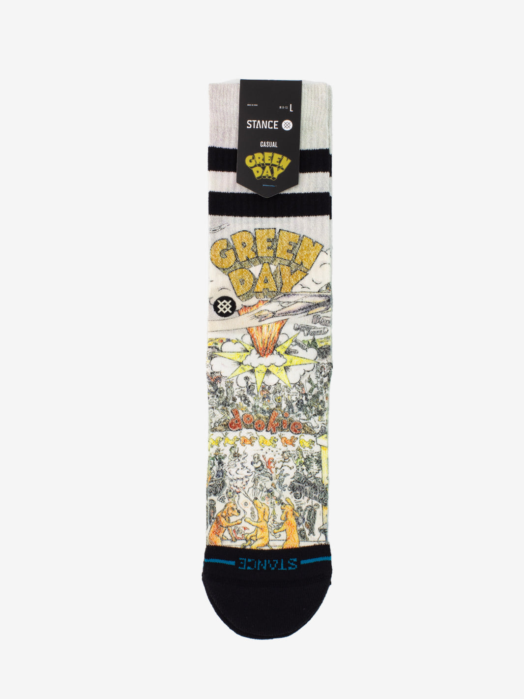 Calzini basket case crew casual multicolor