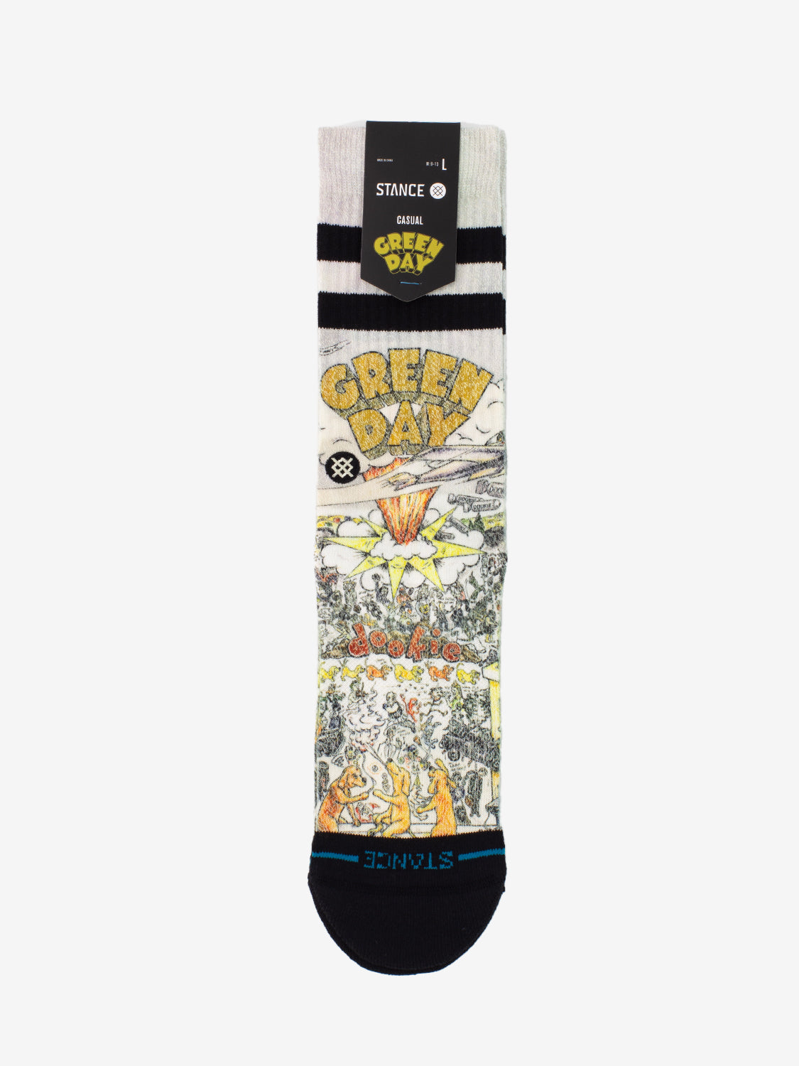 Calzini basket case crew casual multicolor