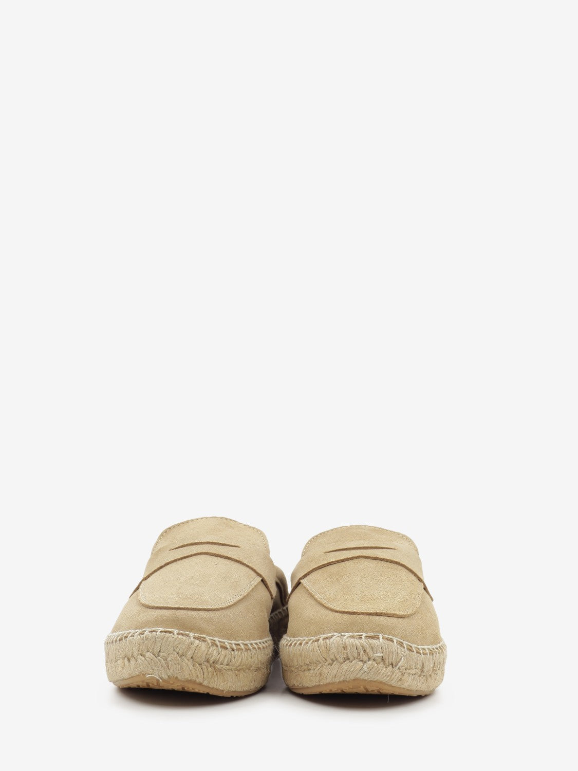 Mocasín Slipper Piel Serraje sand