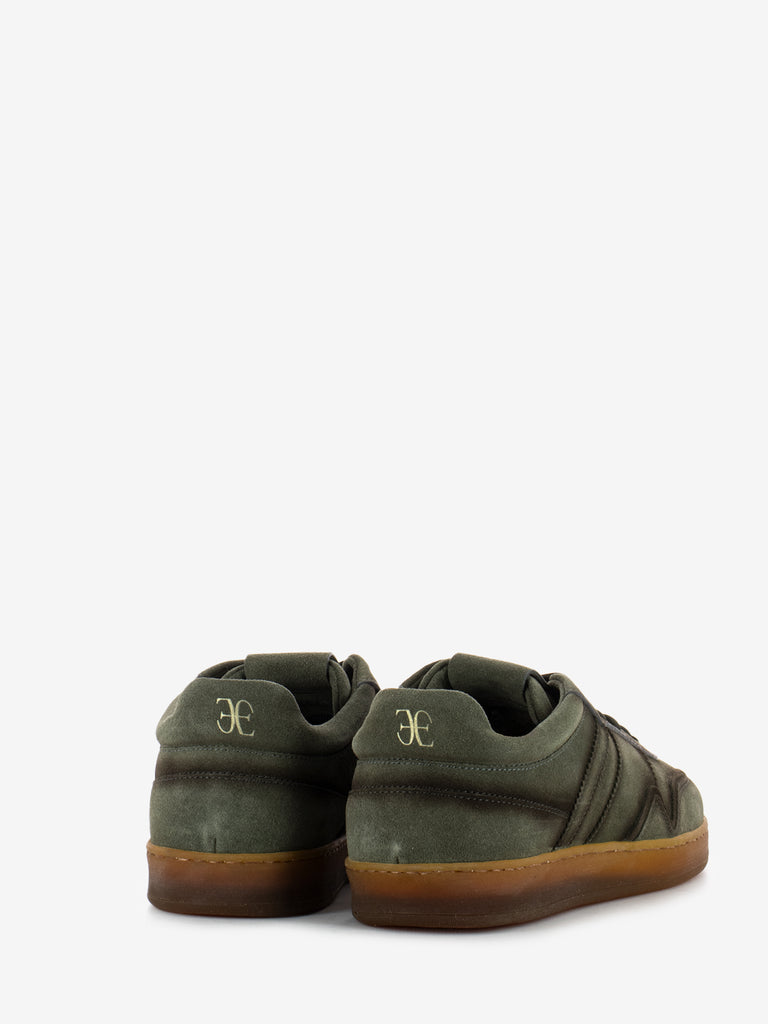 FABI - Sneakers in suede velour aloe