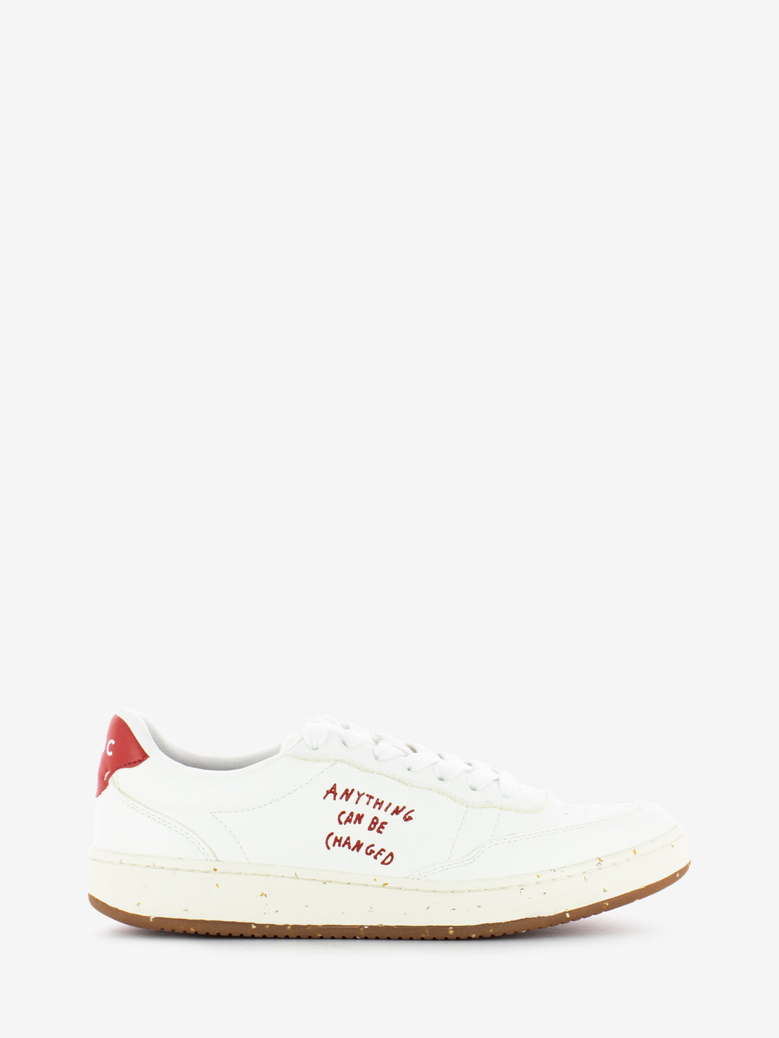 Sneakers Evergreen white / red apple