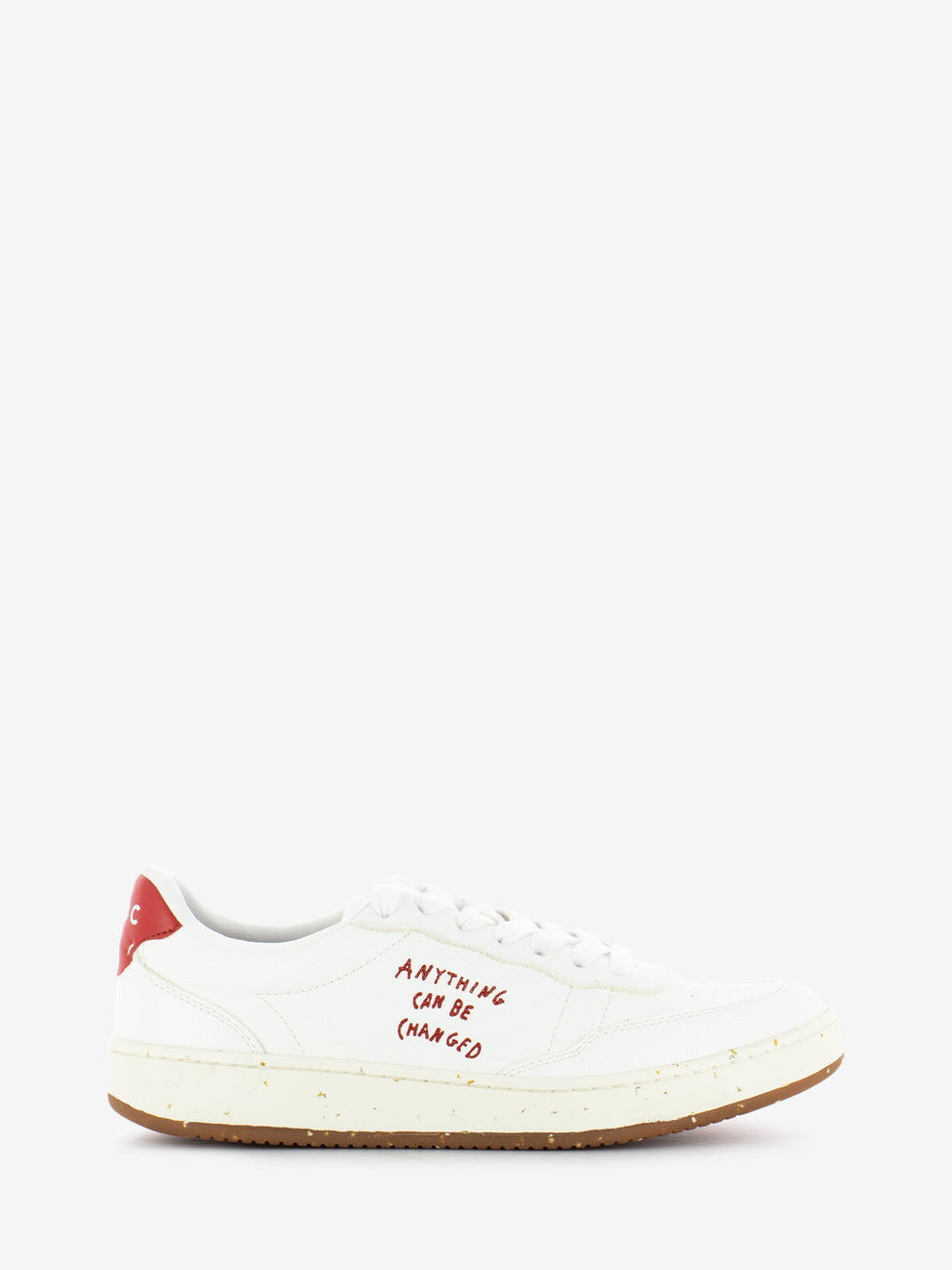 Sneakers Evergreen white / red apple
