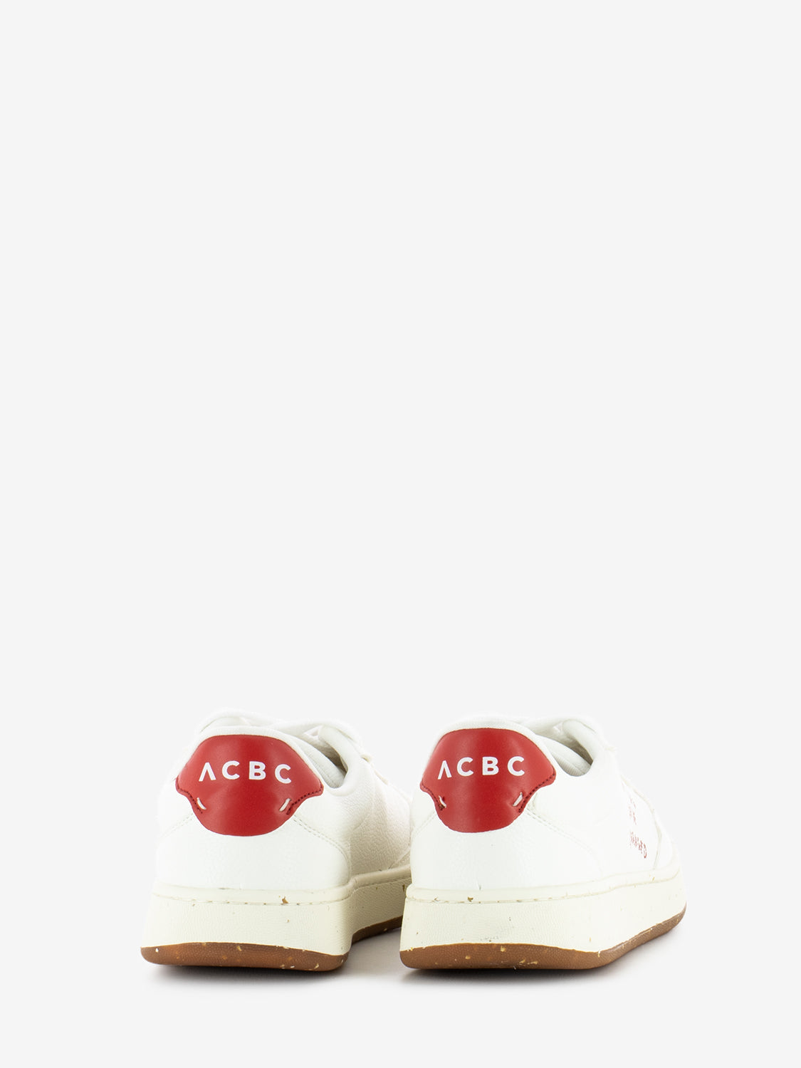Sneakers Evergreen white / red apple