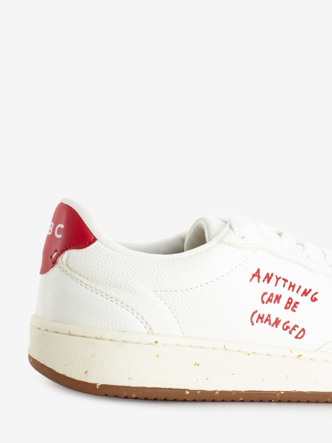 Sneakers Evergreen white / red apple