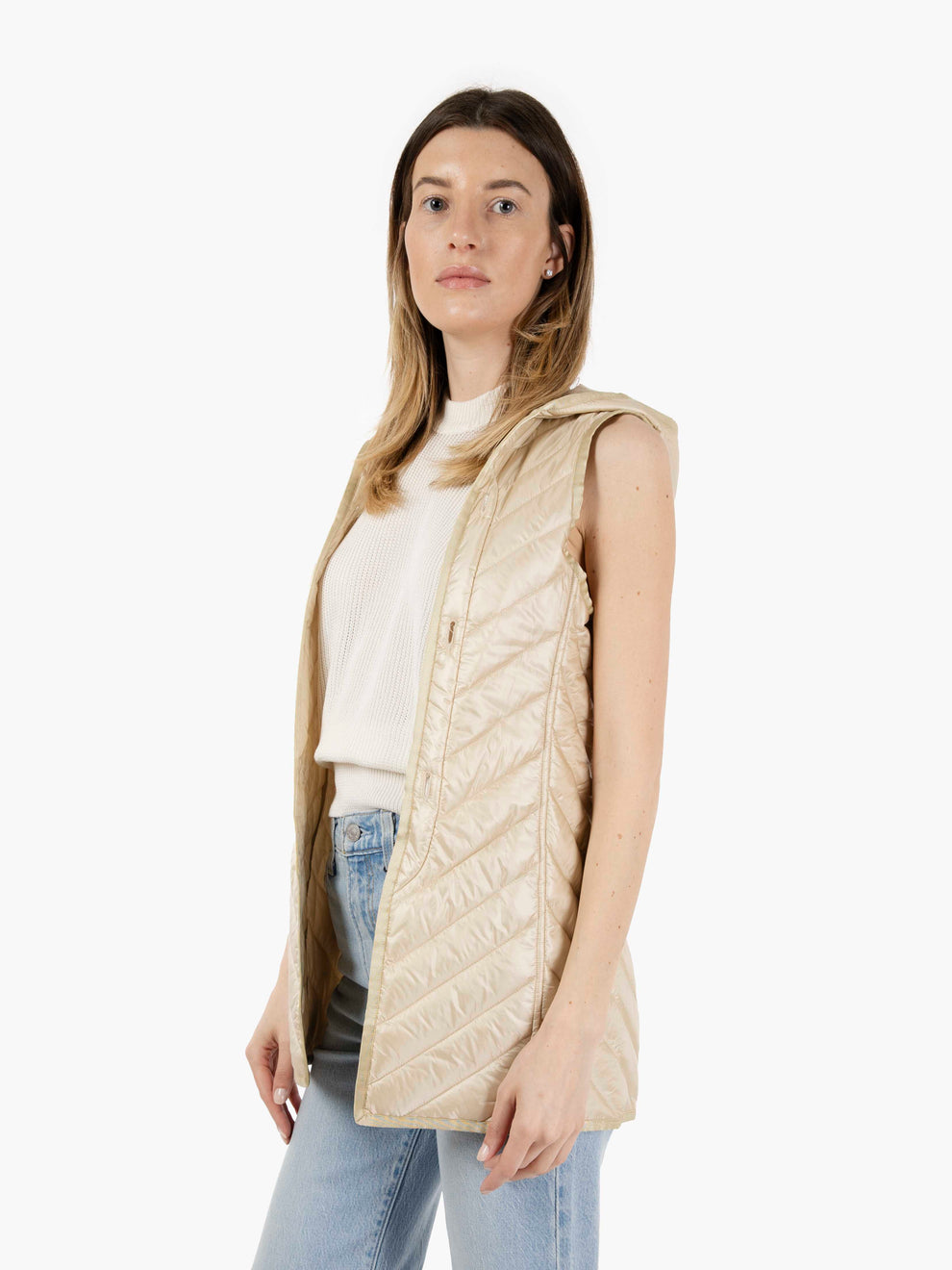 Double breasted trench coat hay