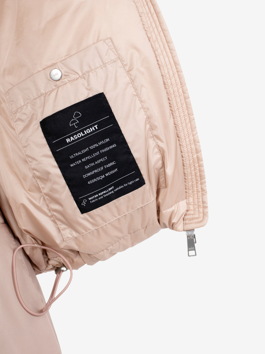 DOWN CAPE RASOLIGHT POWDER PINK JWA220-NRAS_75