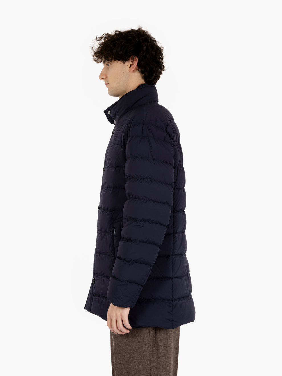 Down Coat detachable pacific blue