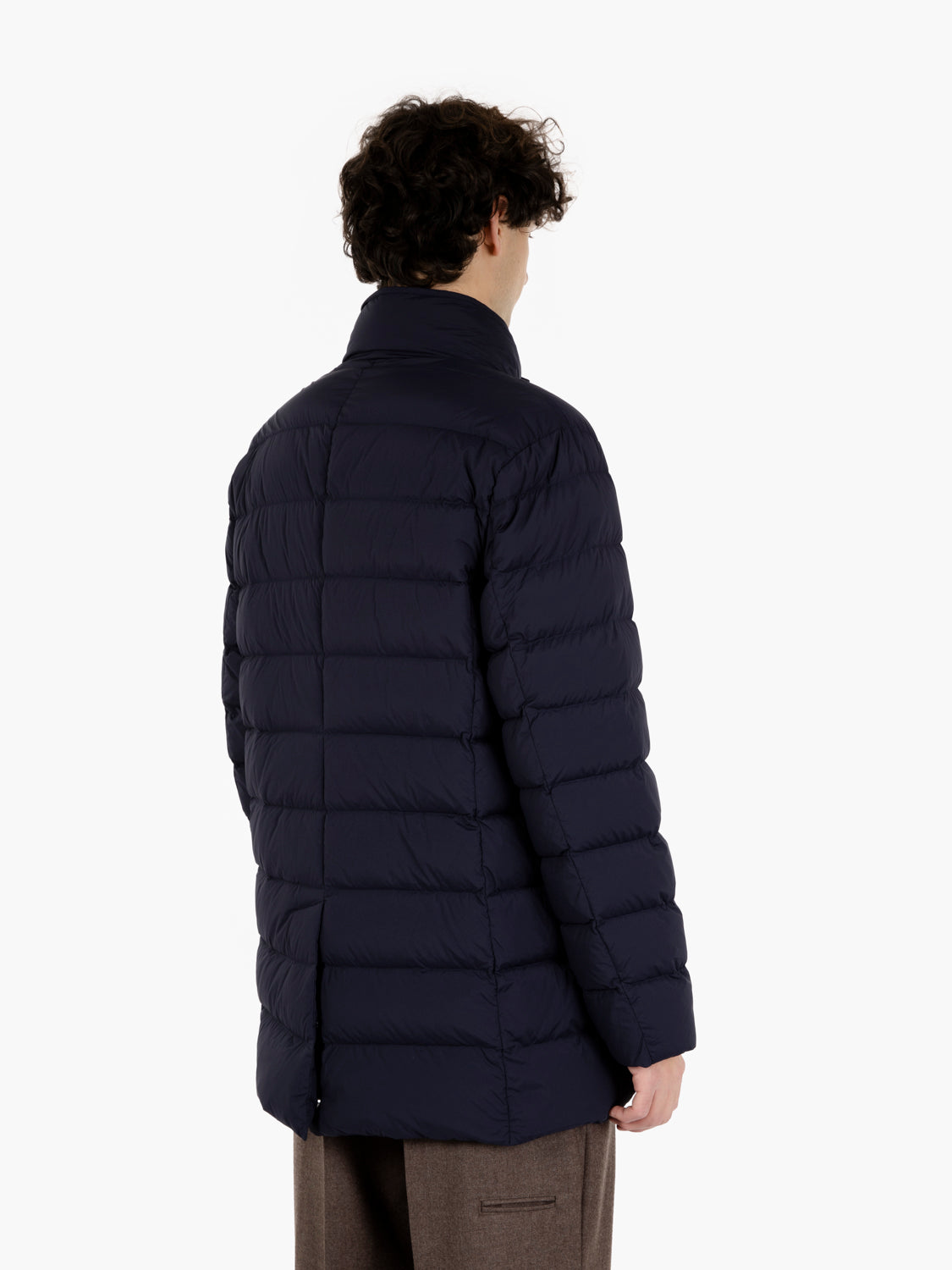Down Coat detachable pacific blue
