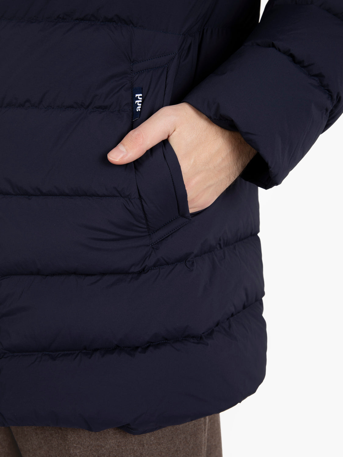 Down Coat detachable pacific blue