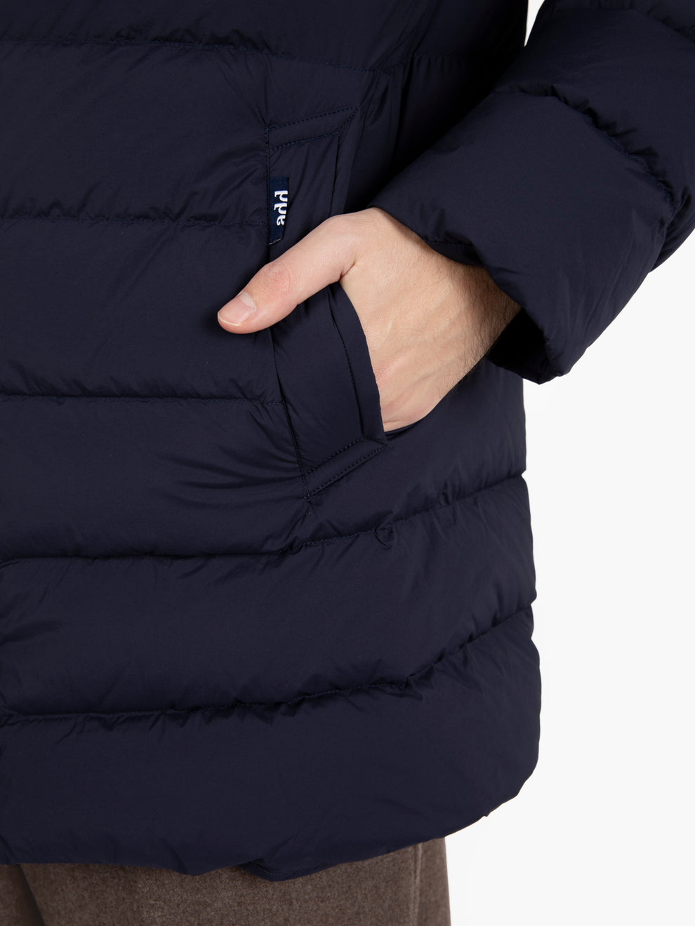 Down Coat detachable pacific blue
