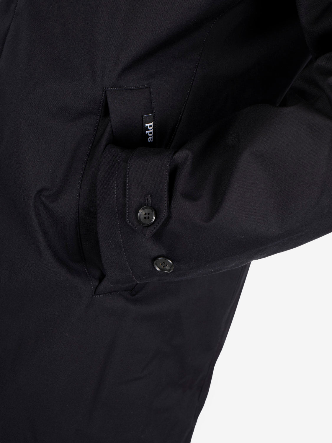 Down Rainproof coat navy blue