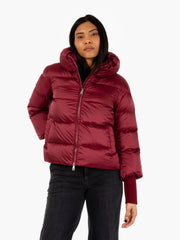 ADD - Down short jacket wine