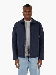 ADD - Padded overshirt deep water