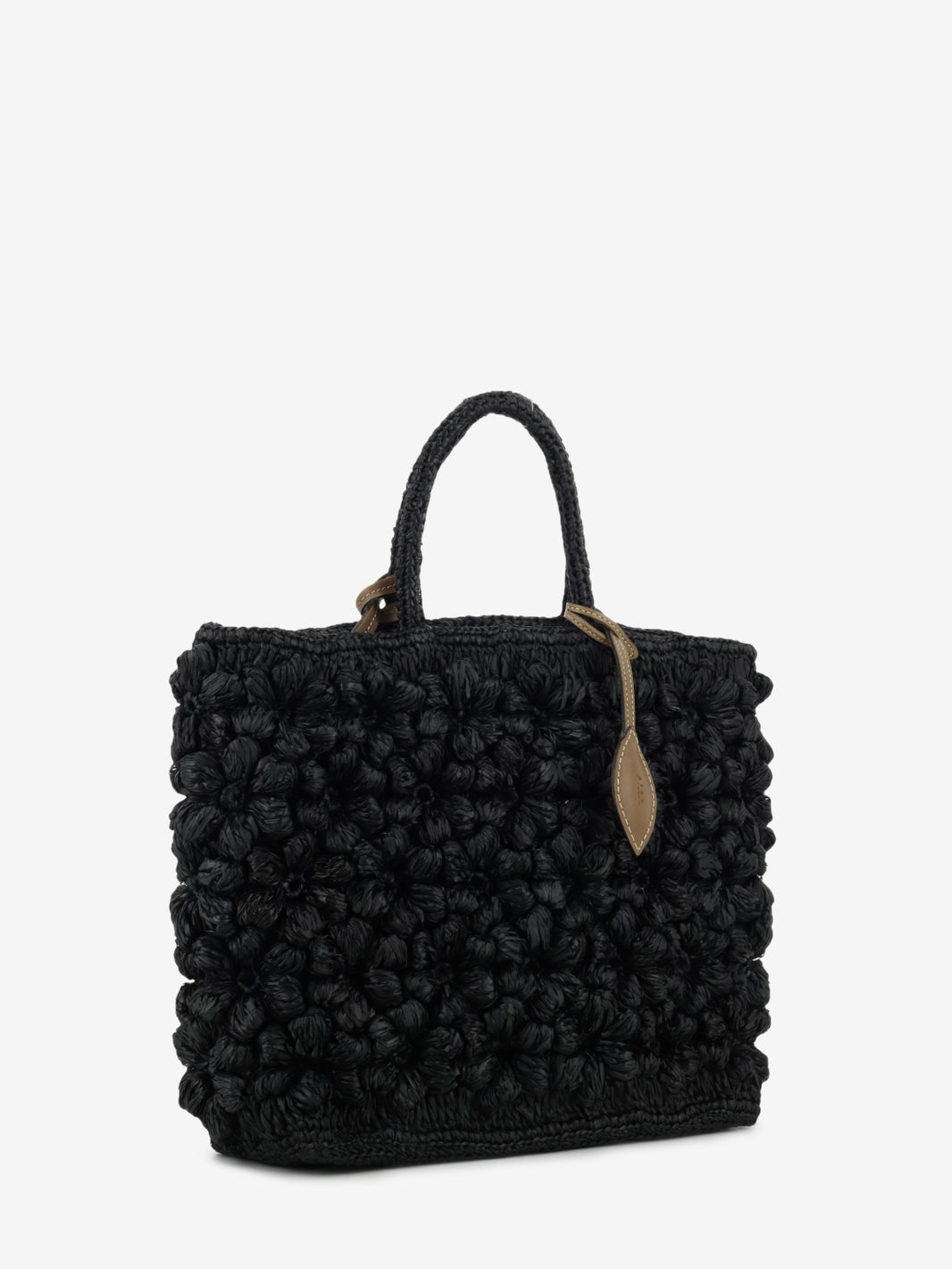 Borsa Flower small black