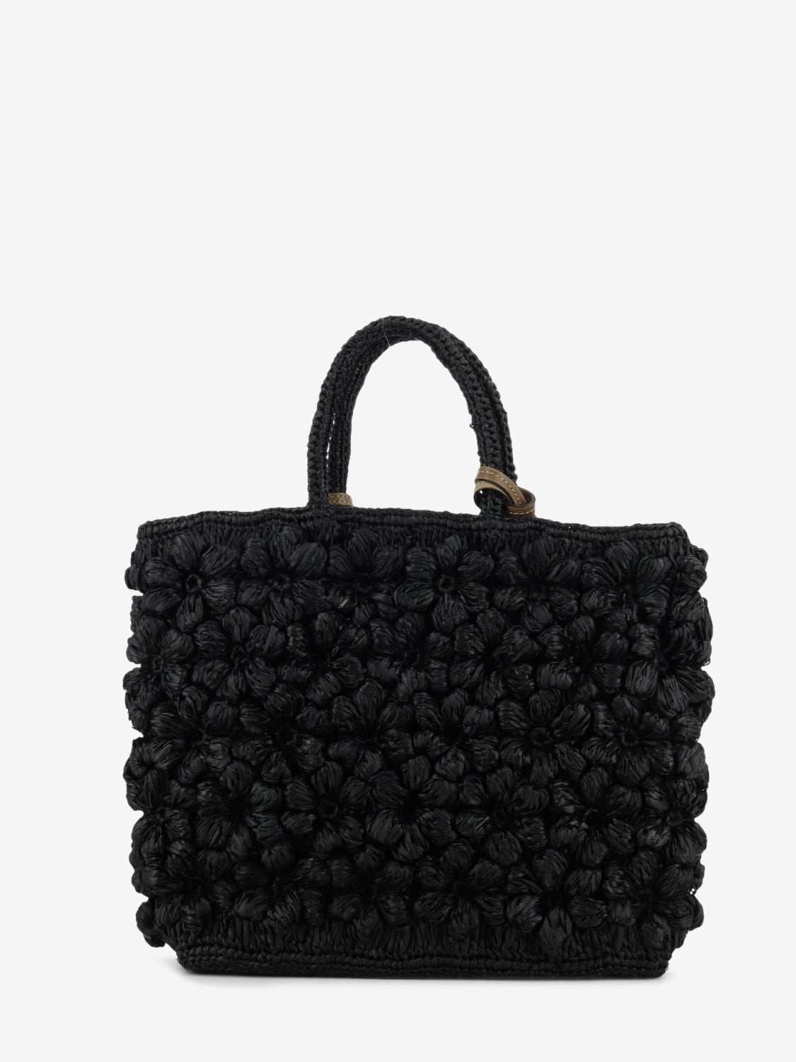 Flower small black bag