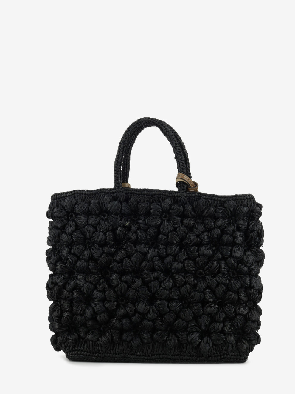 Flower small black bag
