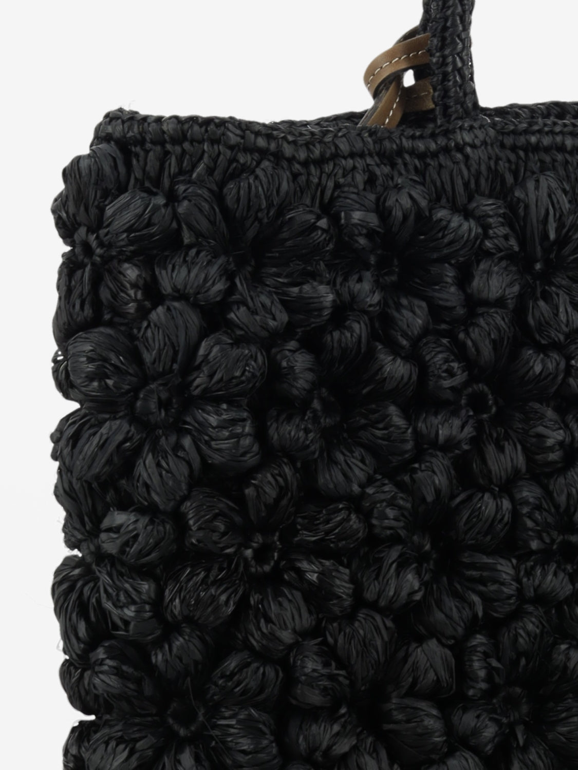 Flower small black bag