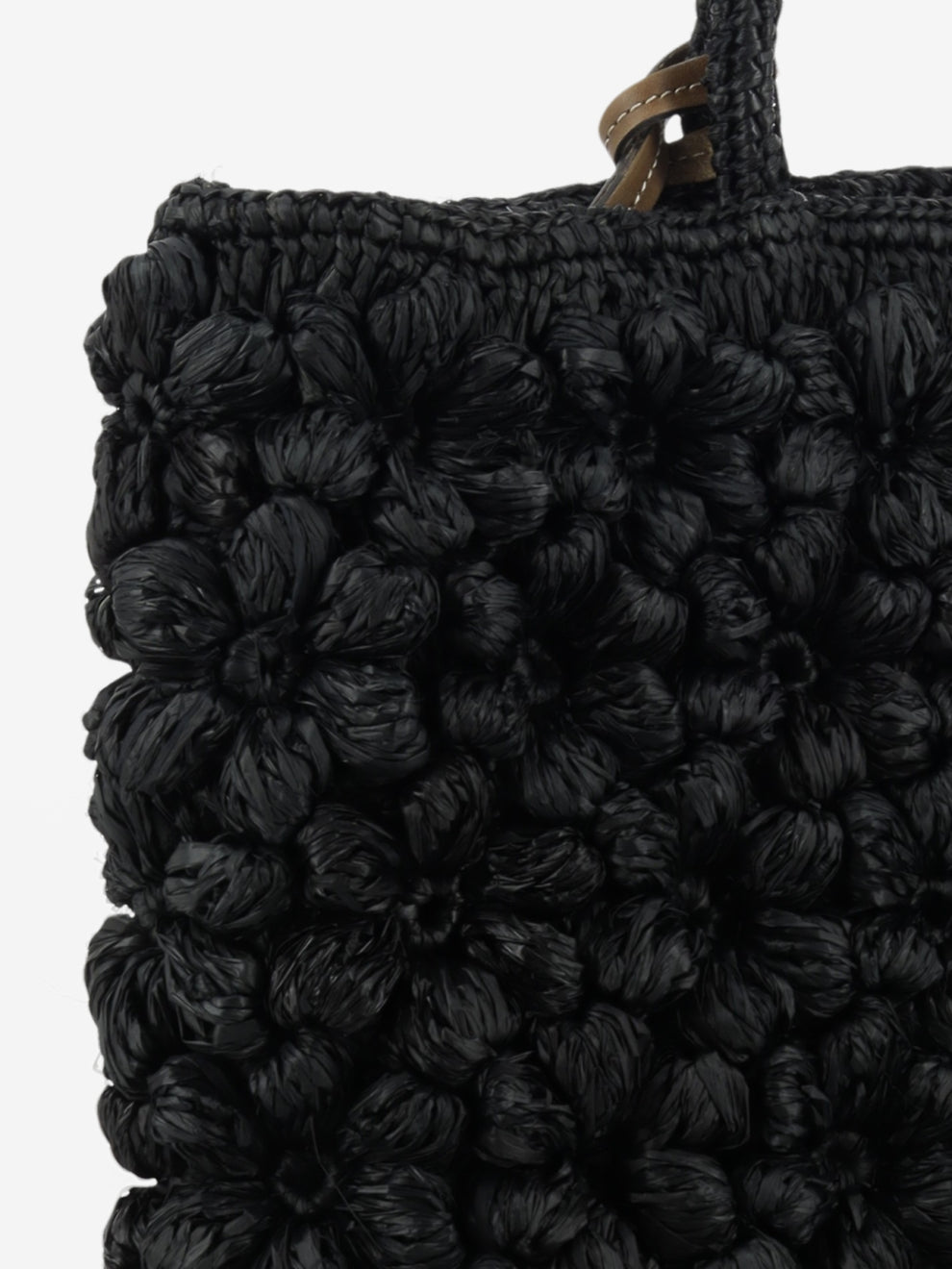 Flower small black bag