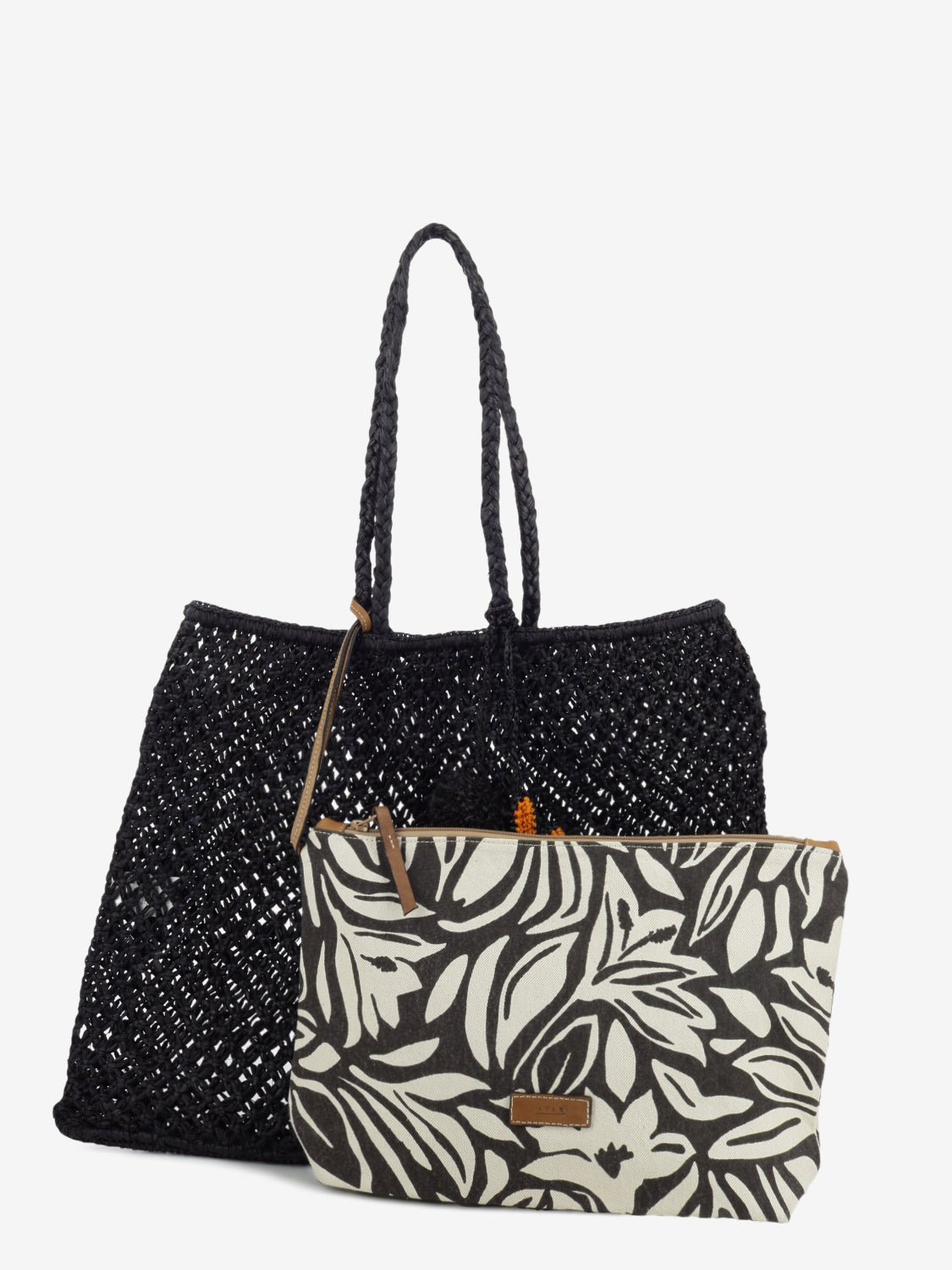 Brigit ebony shopper