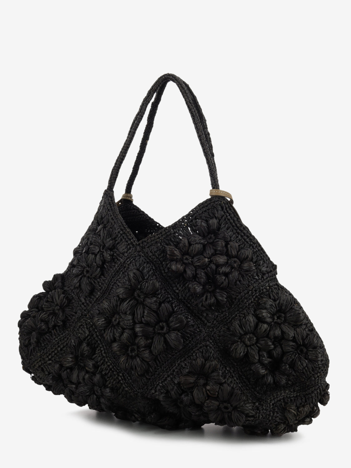 Desirè shopper with ebony flowers