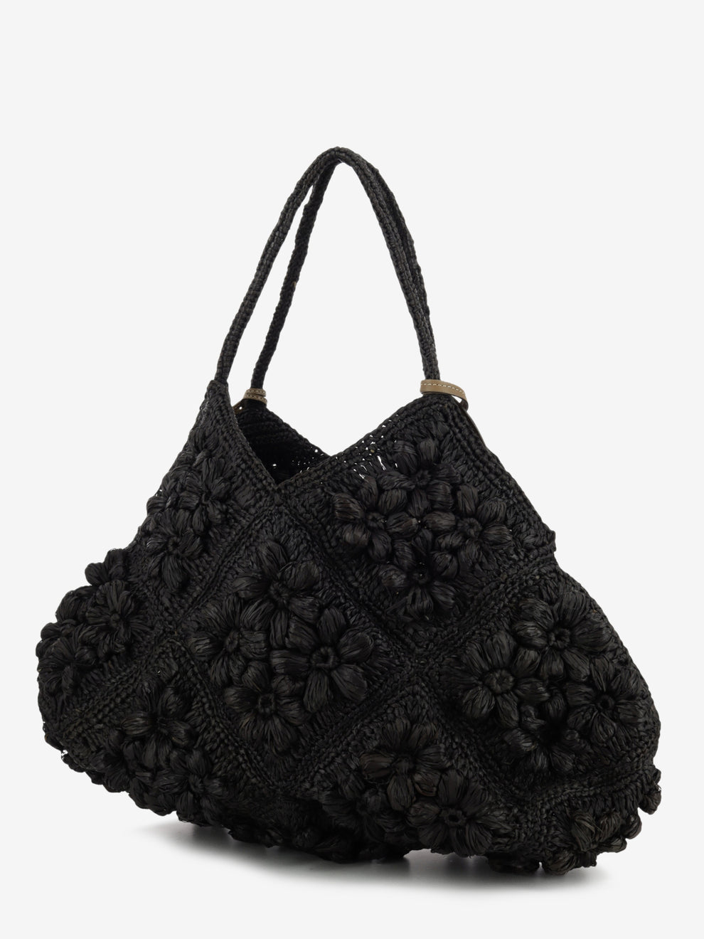 Desirè shopper with ebony flowers