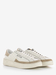 AFTER - Sneakers Saturno basic bicolor ivory / ochre