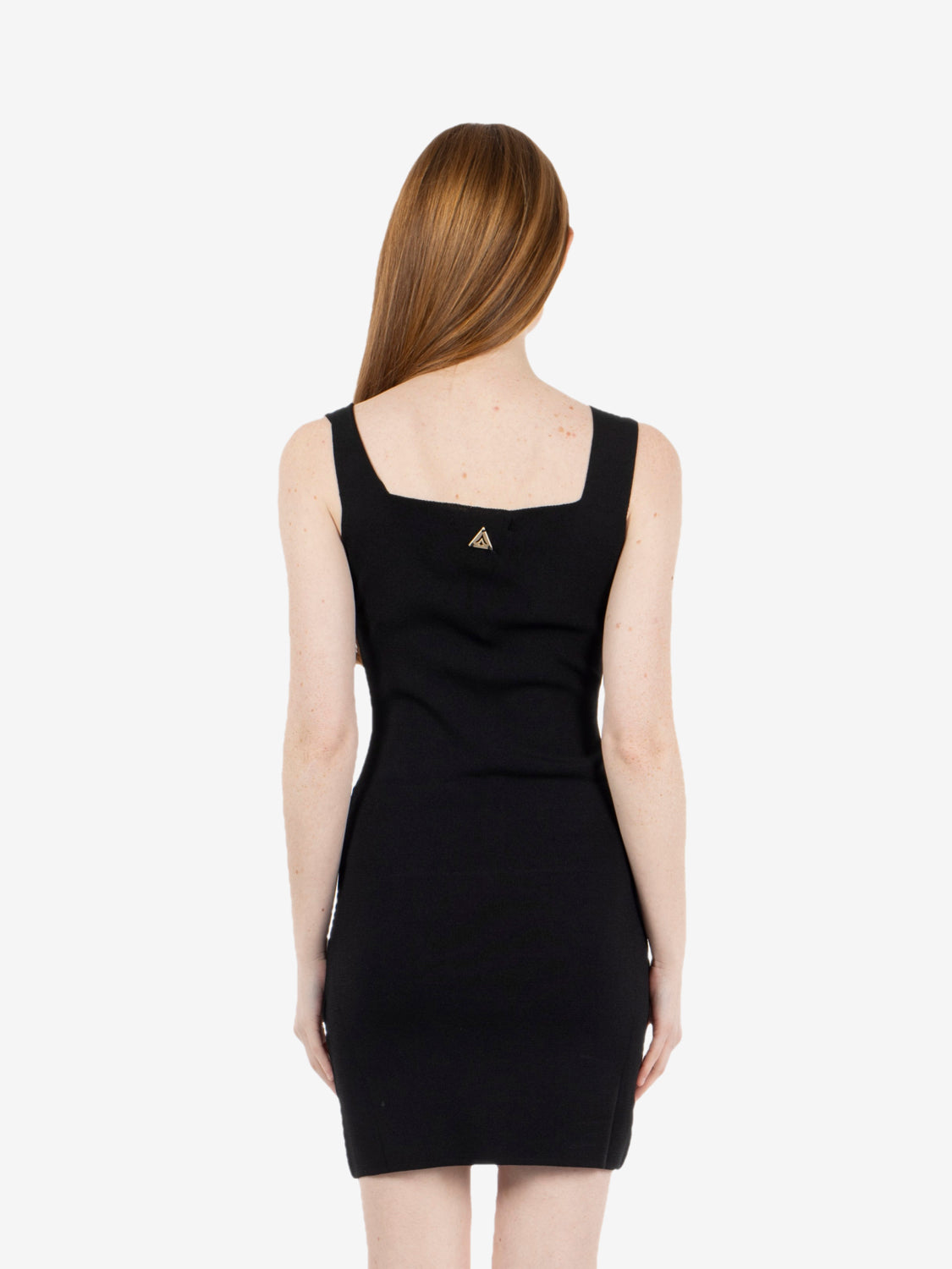 Black mini dress