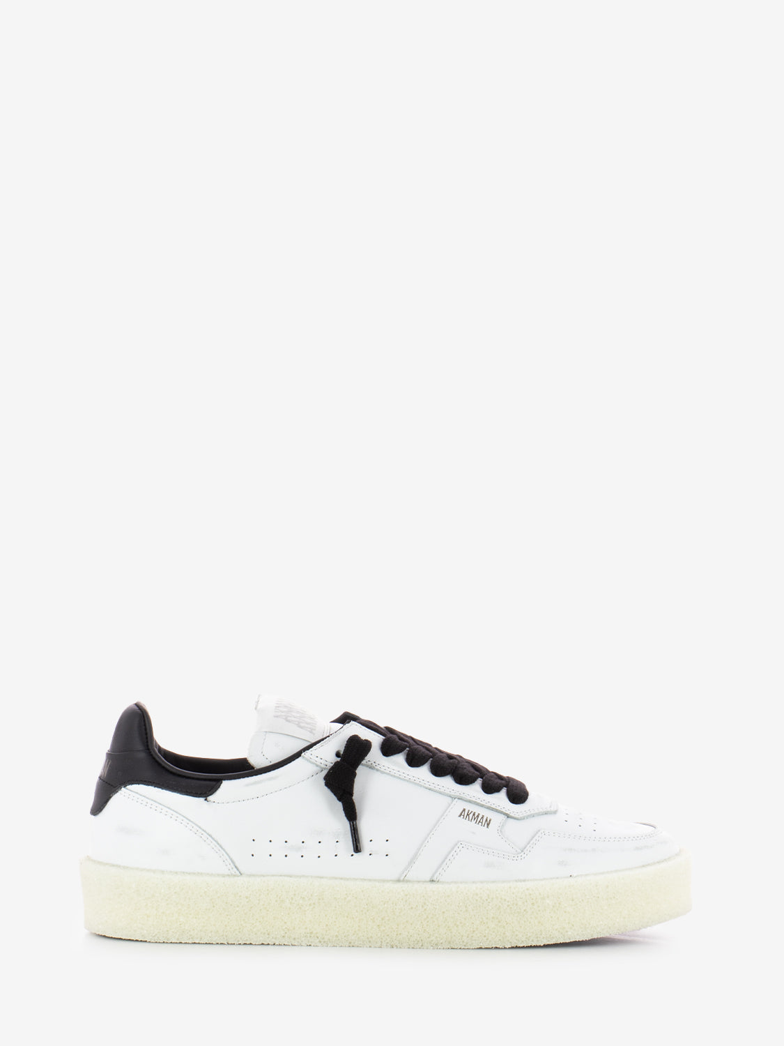Calf vintage white / black