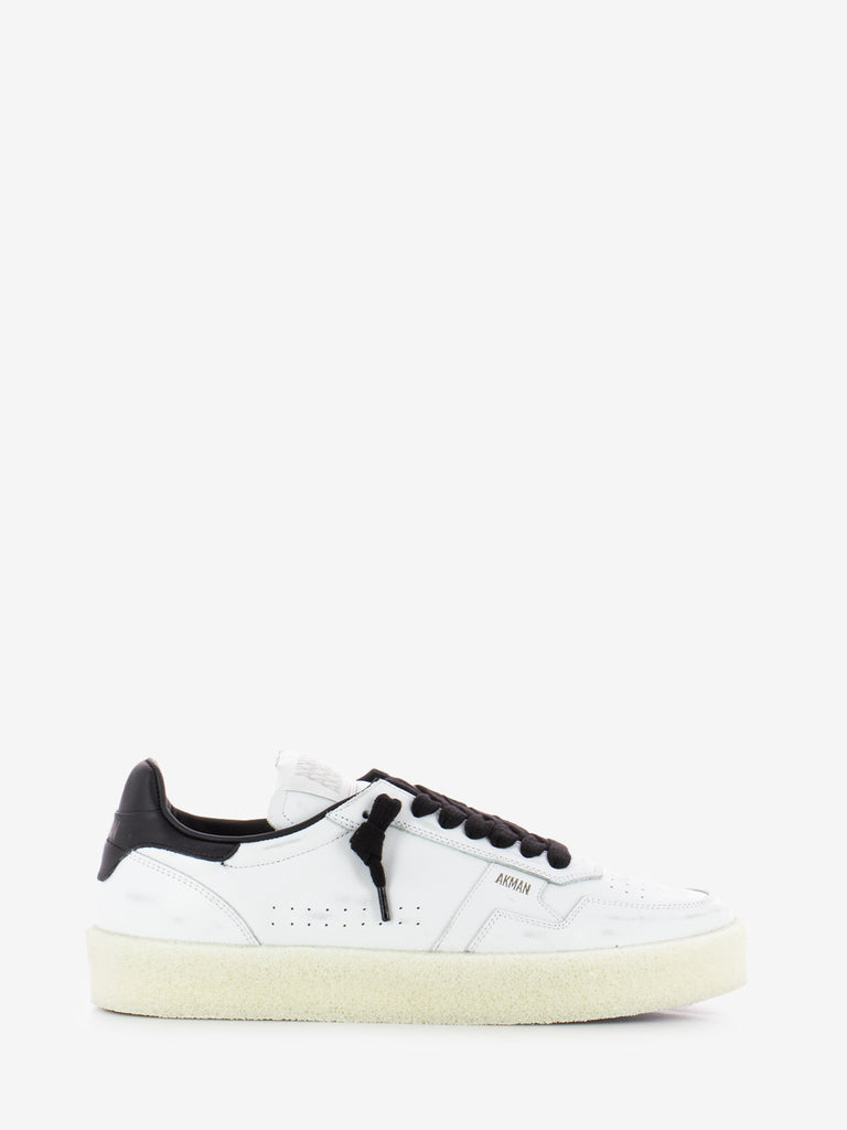 AKMAN - Calf vintage white / black