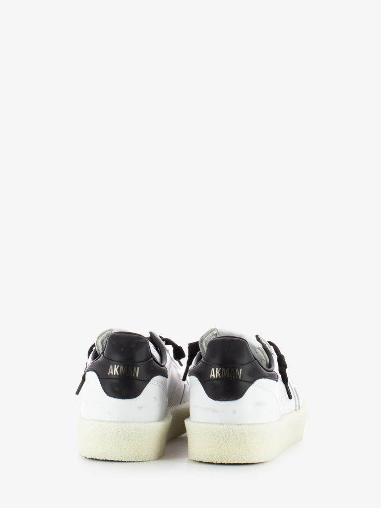 AKMAN - Calf vintage white / black