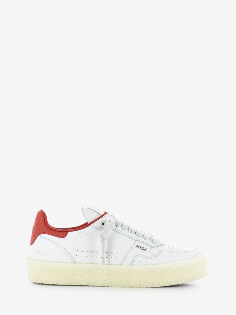 AKMAN - Calf white / red vintage