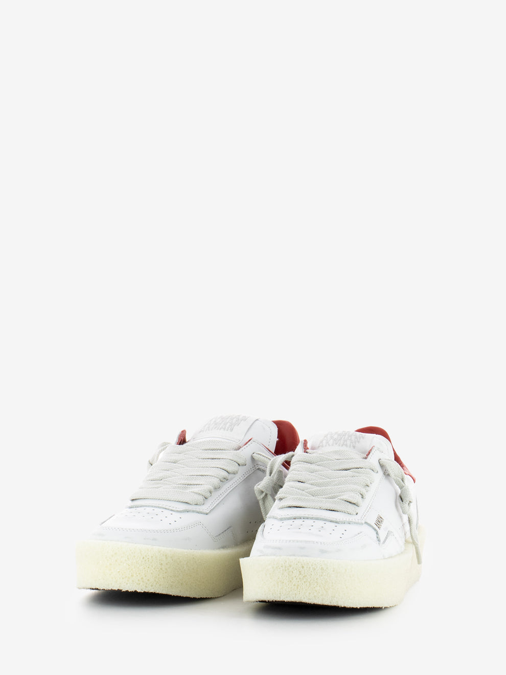 Calf white / red vintage