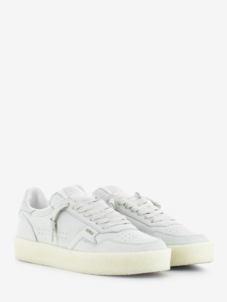 AKMAN - Sneakers nubuck white