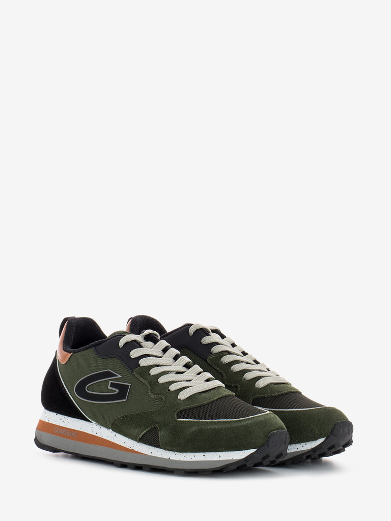 ALBERTO GUARDIANI - Sneakers Wen 0400 Low M Army / Black