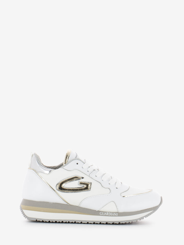 ALBERTO GUARDIANI - Sneakers Wen 3100 low white / silver