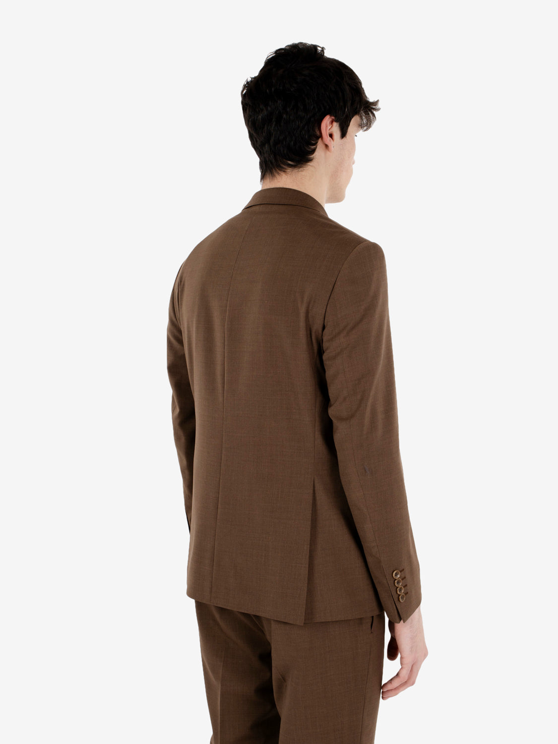 Abito fresco di lana moro