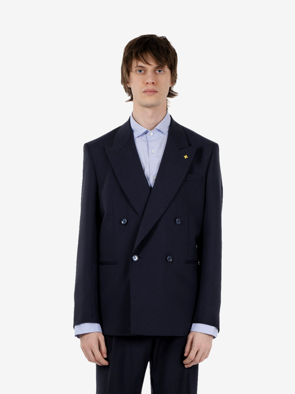 Abito over doppiopetto navy