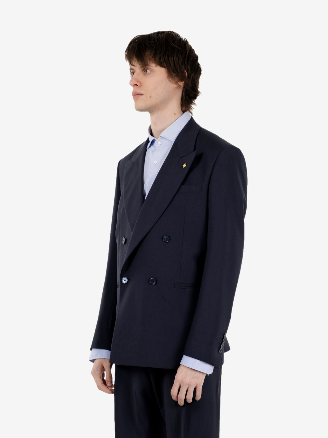 Abito over doppiopetto navy