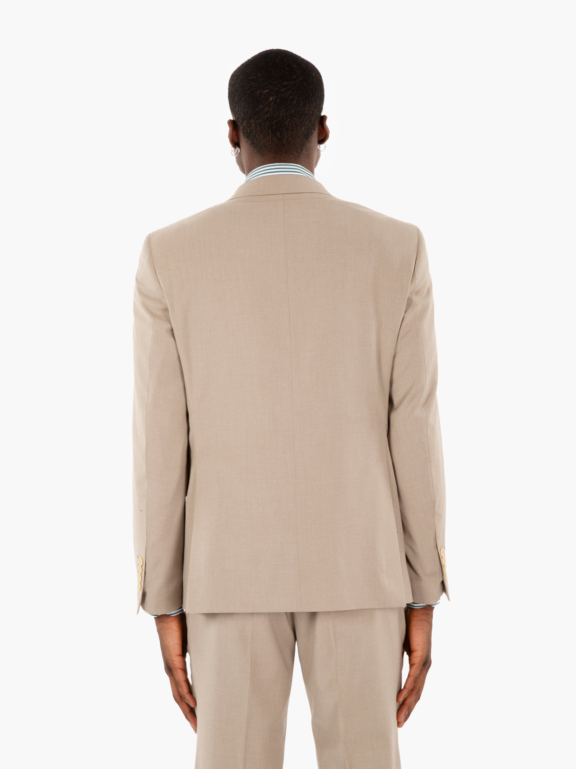 Abito poliviscosa beige