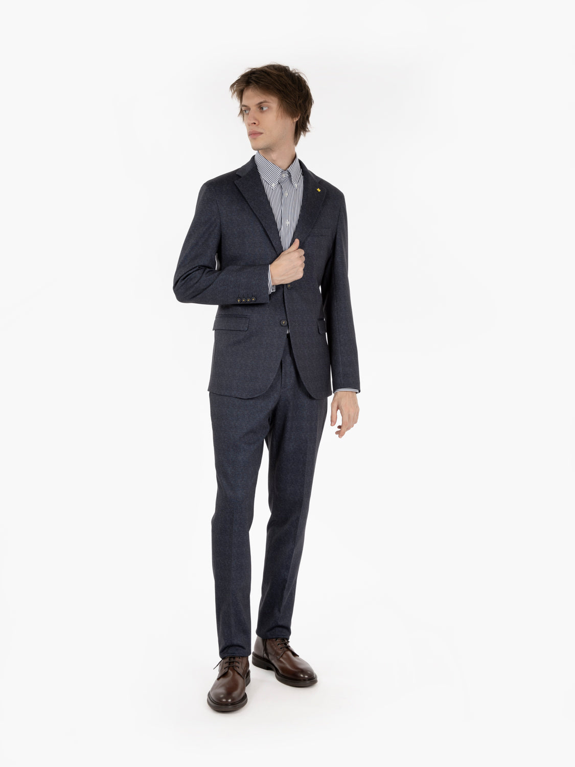 BLUE STRETCH DRESS A30T-3384_4A