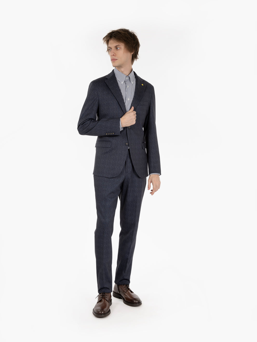 BLUE STRETCH DRESS A30T-3384_4A