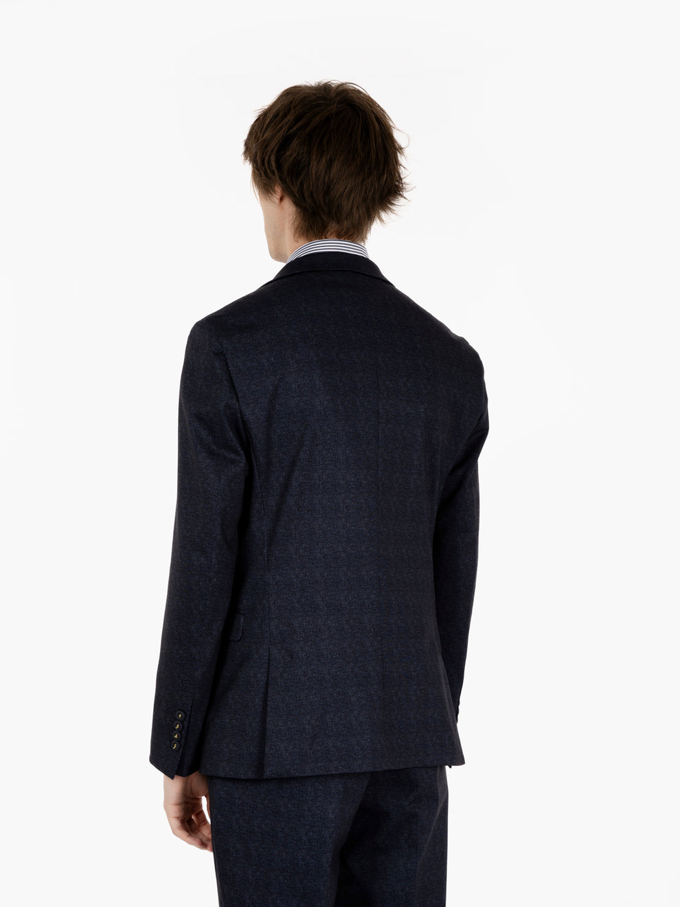 BLUE STRETCH DRESS A30T-3384_4A